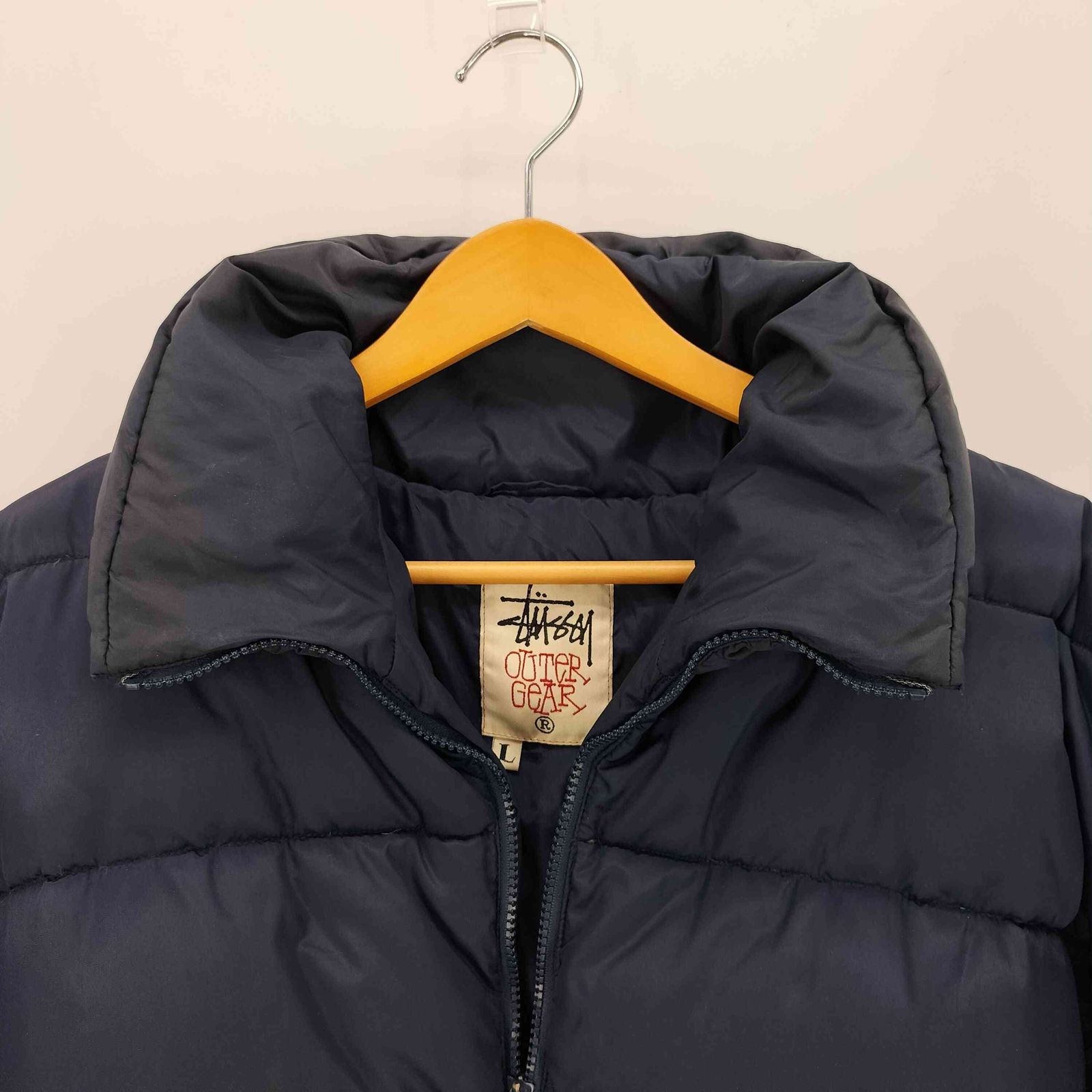 ステューシー Stussy sport 90s OLD 白タグ ダウンジャケット メンズ 