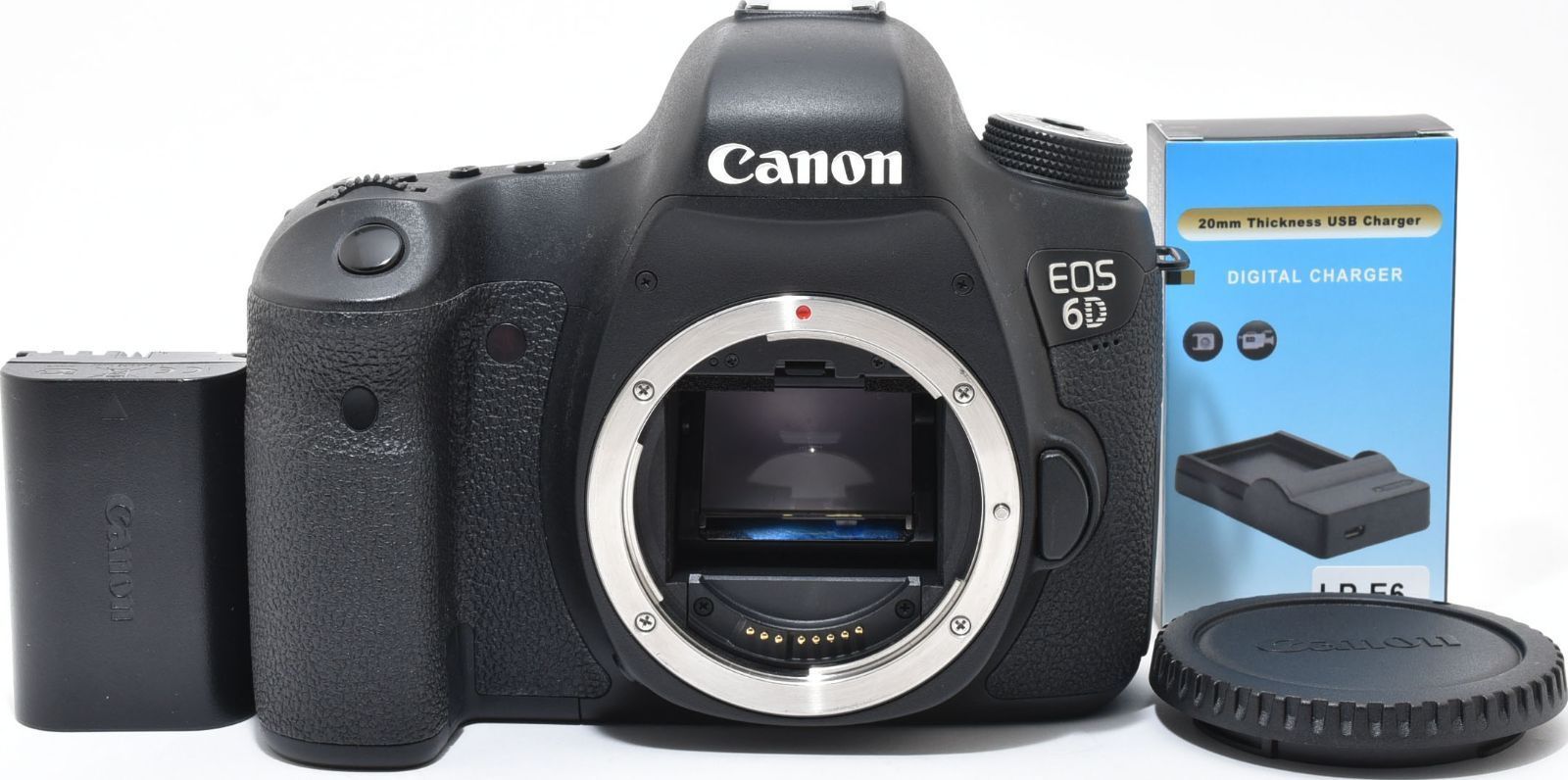L23[7150]26 キヤノン Canon EOS 6D ボディ 【ショット数 3，077回