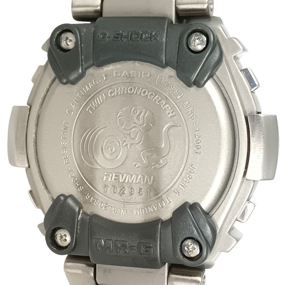 CASIO カシオ G-SHOCK MRG-1200T ツインクロノグラフ レブマン