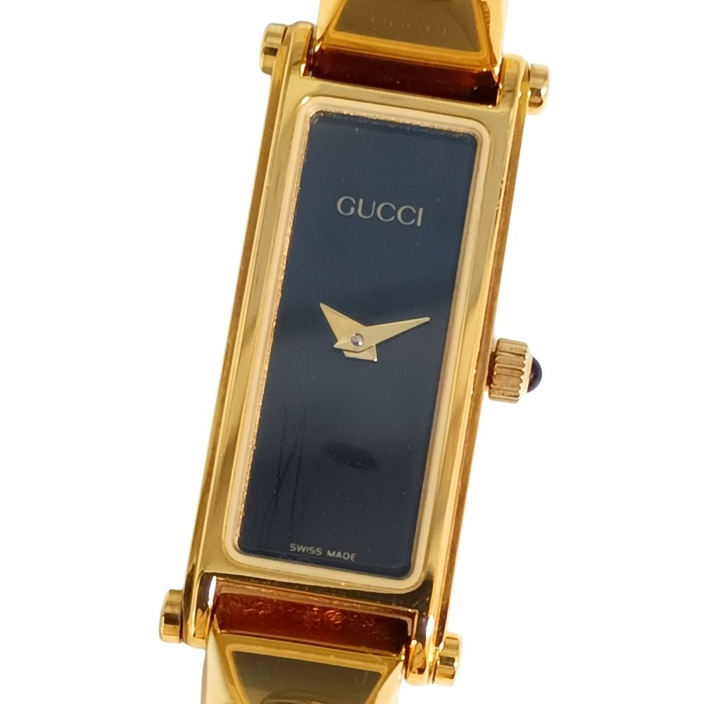 GUCCI グッチ 1500 バングルウォッチ クォーツ レディース 腕時計 正規