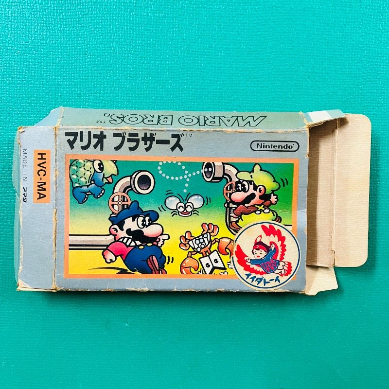 ソフトなし】【箱、取説のみ】ファミコン マリオブラザース MARIO BROS