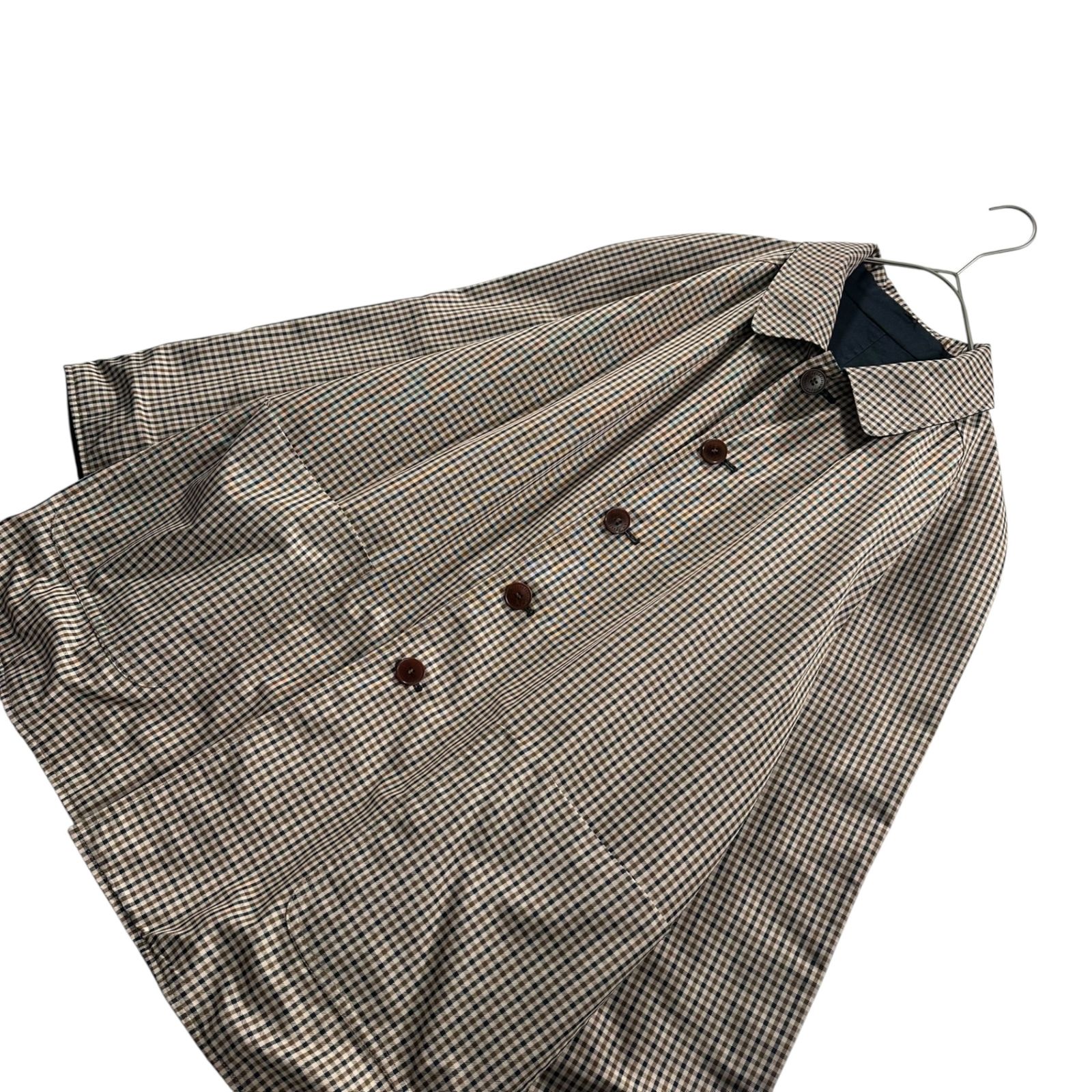 Aquascutum リバーシブル　コート　ヴィンテージ Aquascutum(アクアスキュータム) 90's Vintage Club Check Reversible