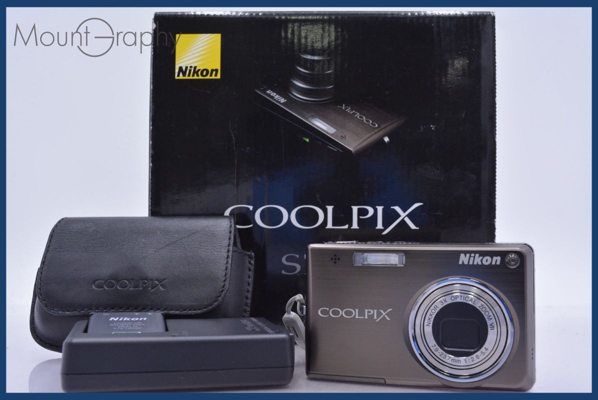 ニコン Nikon COOLPIX S700 3x 元箱、バッテリー、充電器、ケース付属