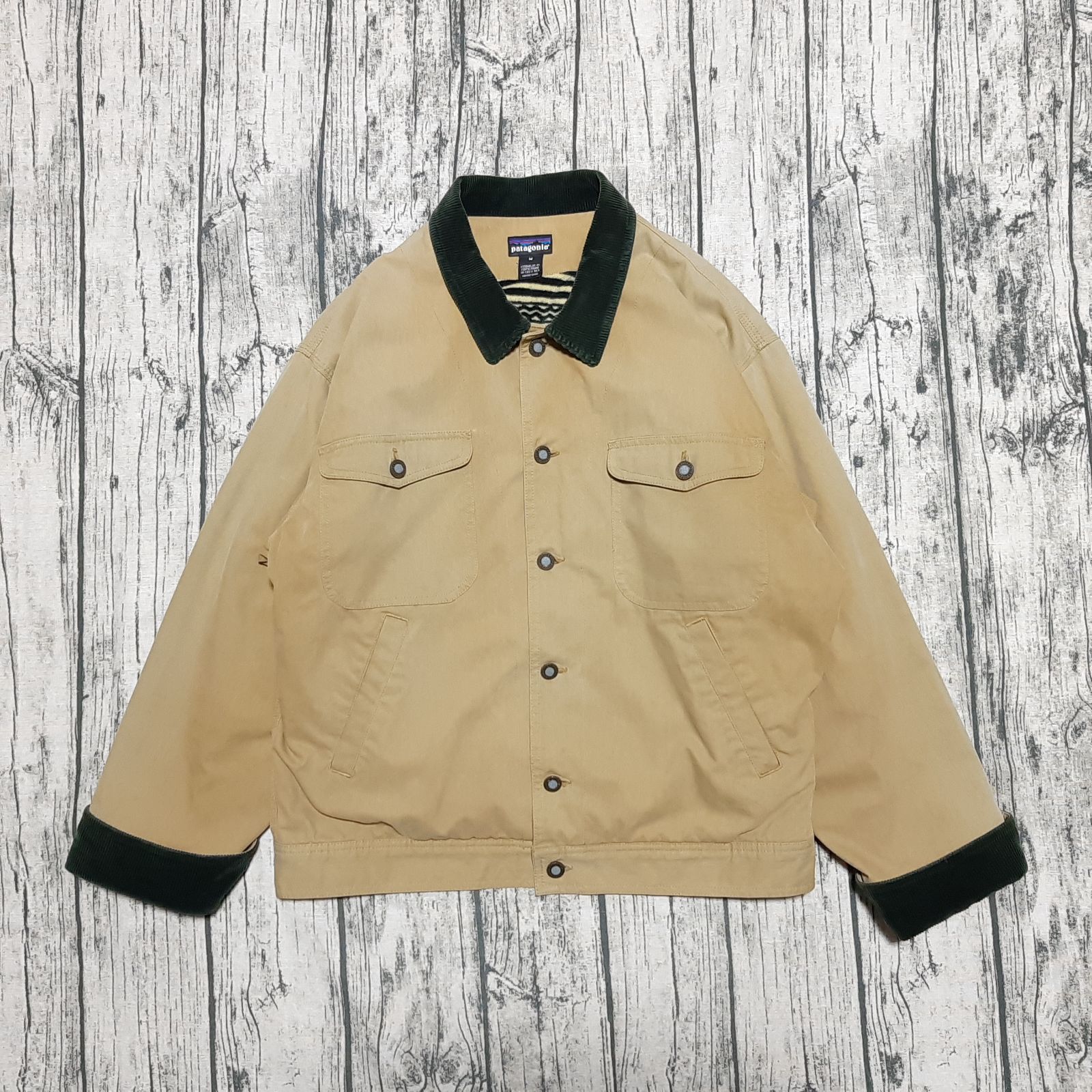 size M】雪なし パタゴニア ヌエボレンジジャケット ブルズアイ