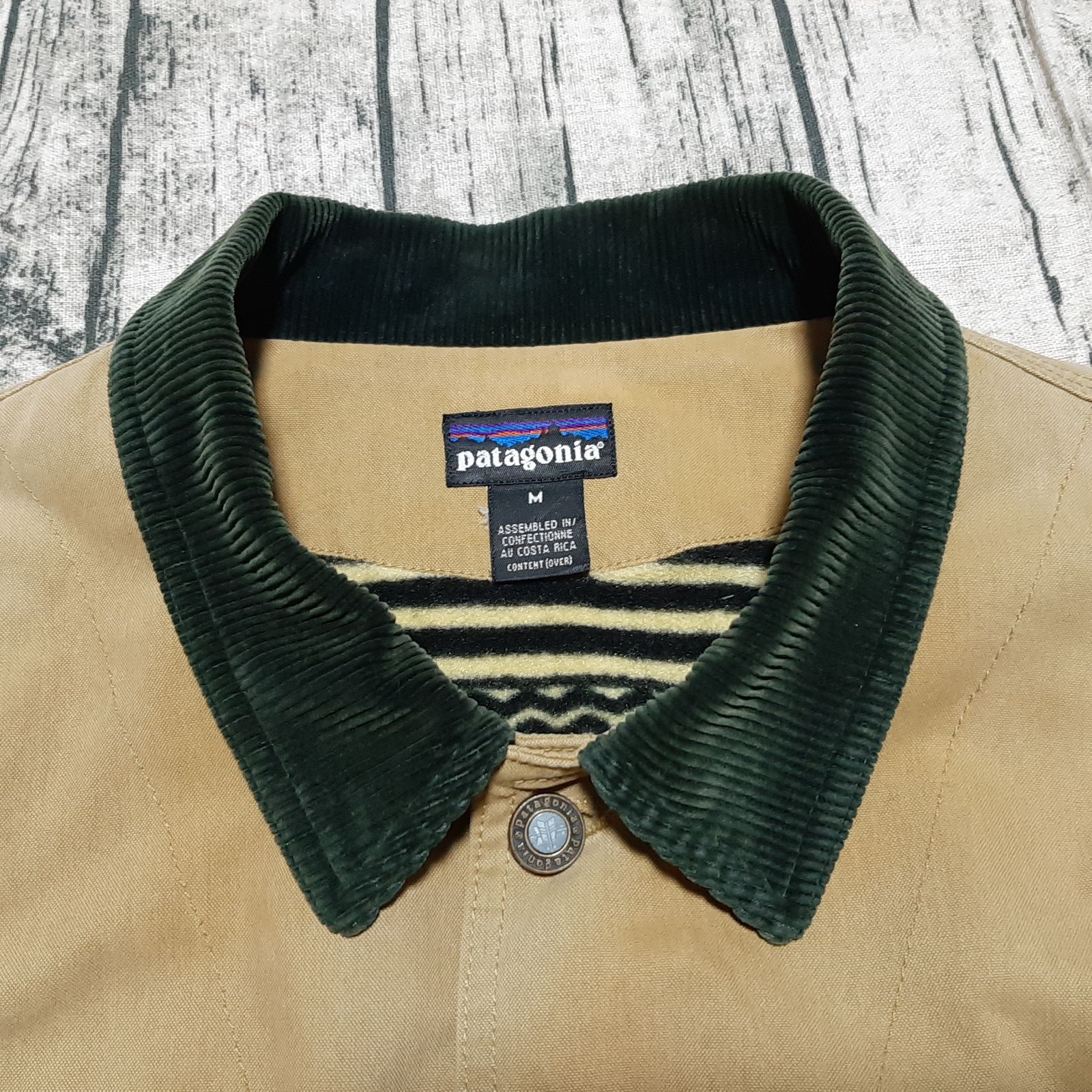 size M】雪なし パタゴニア ヌエボレンジジャケット ブルズアイ