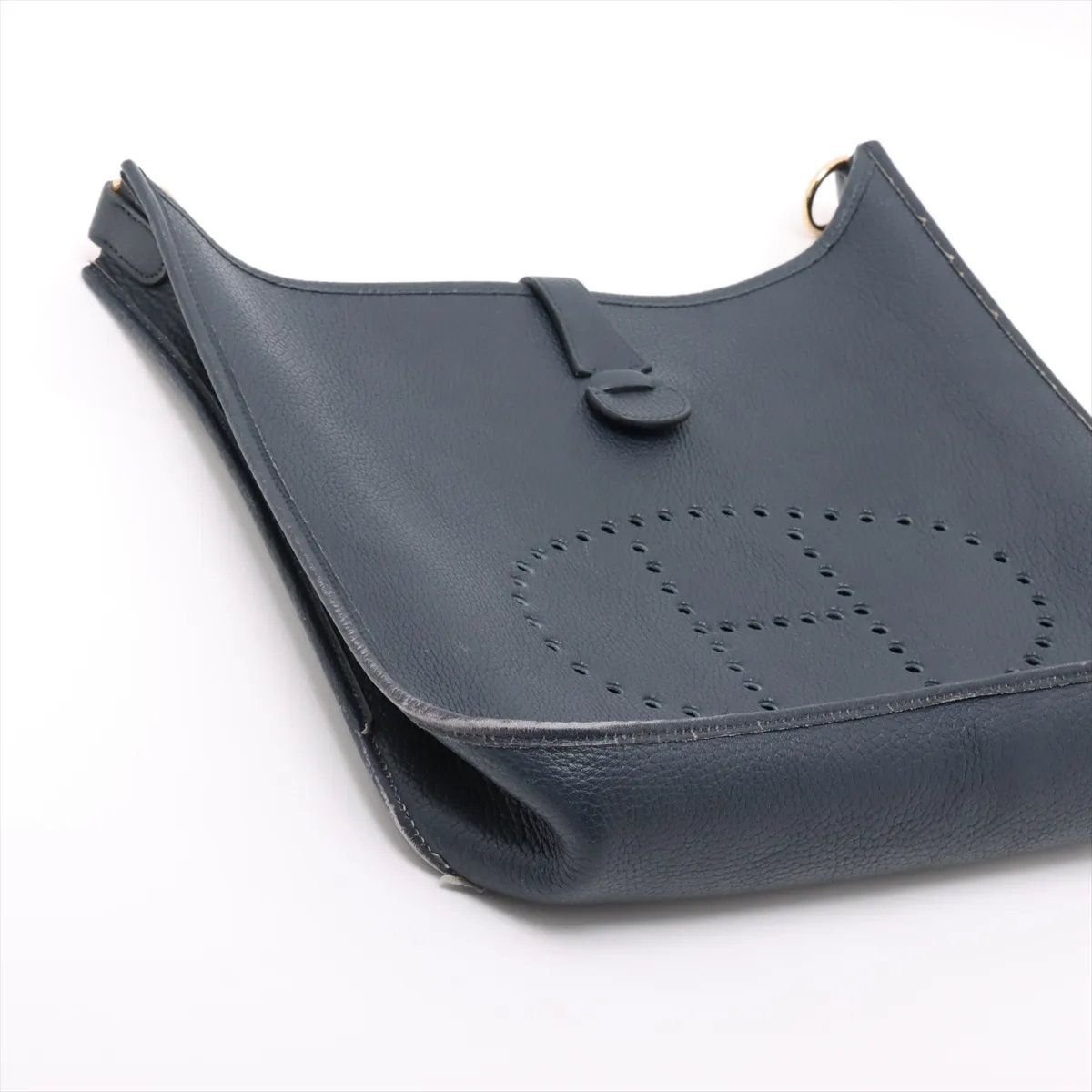 美品 エルメス ○Y 刻印 エヴリン GM レザー ショルダーバッグ 斜め