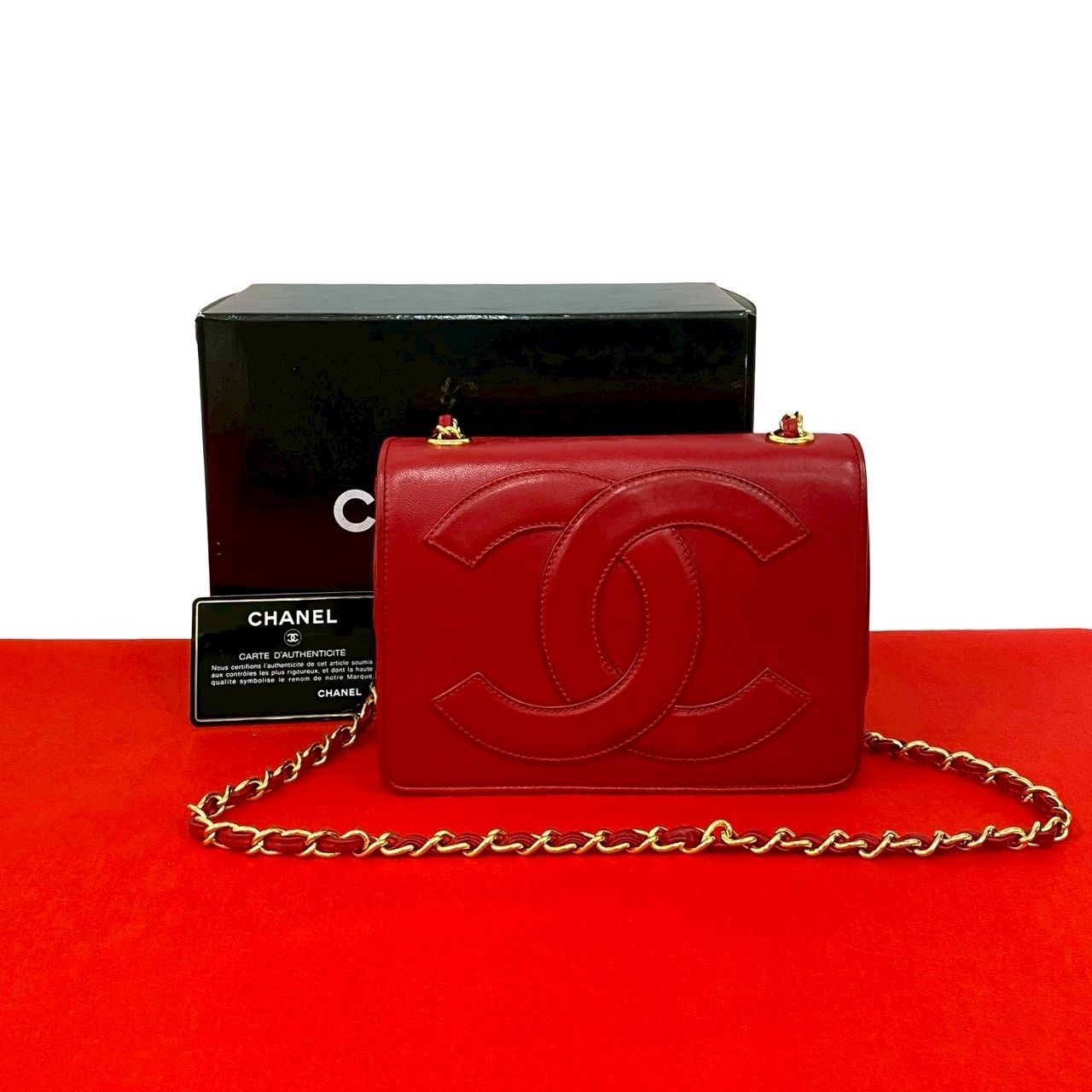 極 美品 カード シール有 0番台 CHANEL シャネル ココマーク 