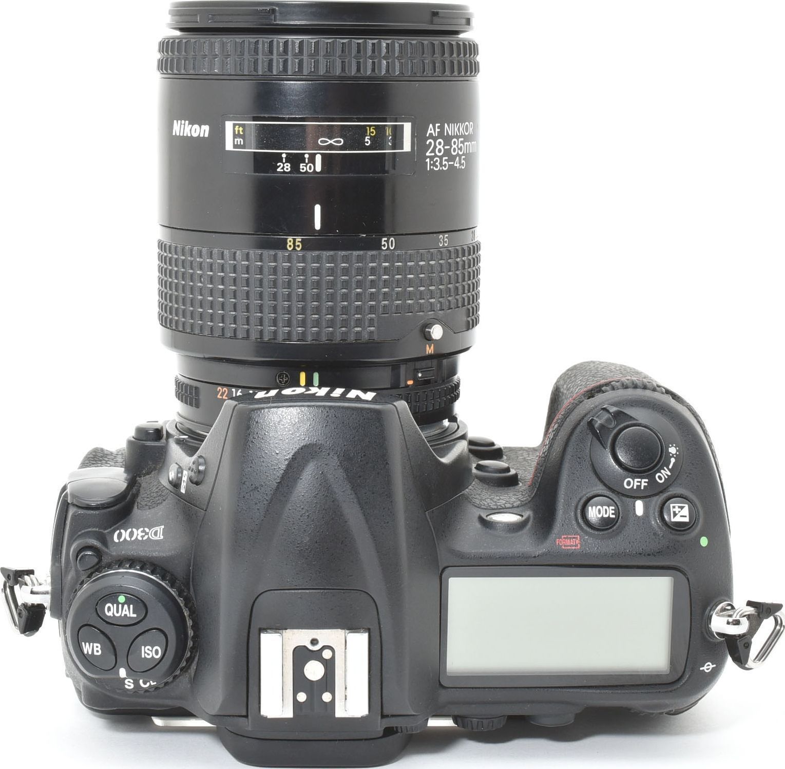 L11[7154A]16☆美品☆ ニコン Nikon D300 ボディ 28-80mm レンズキット