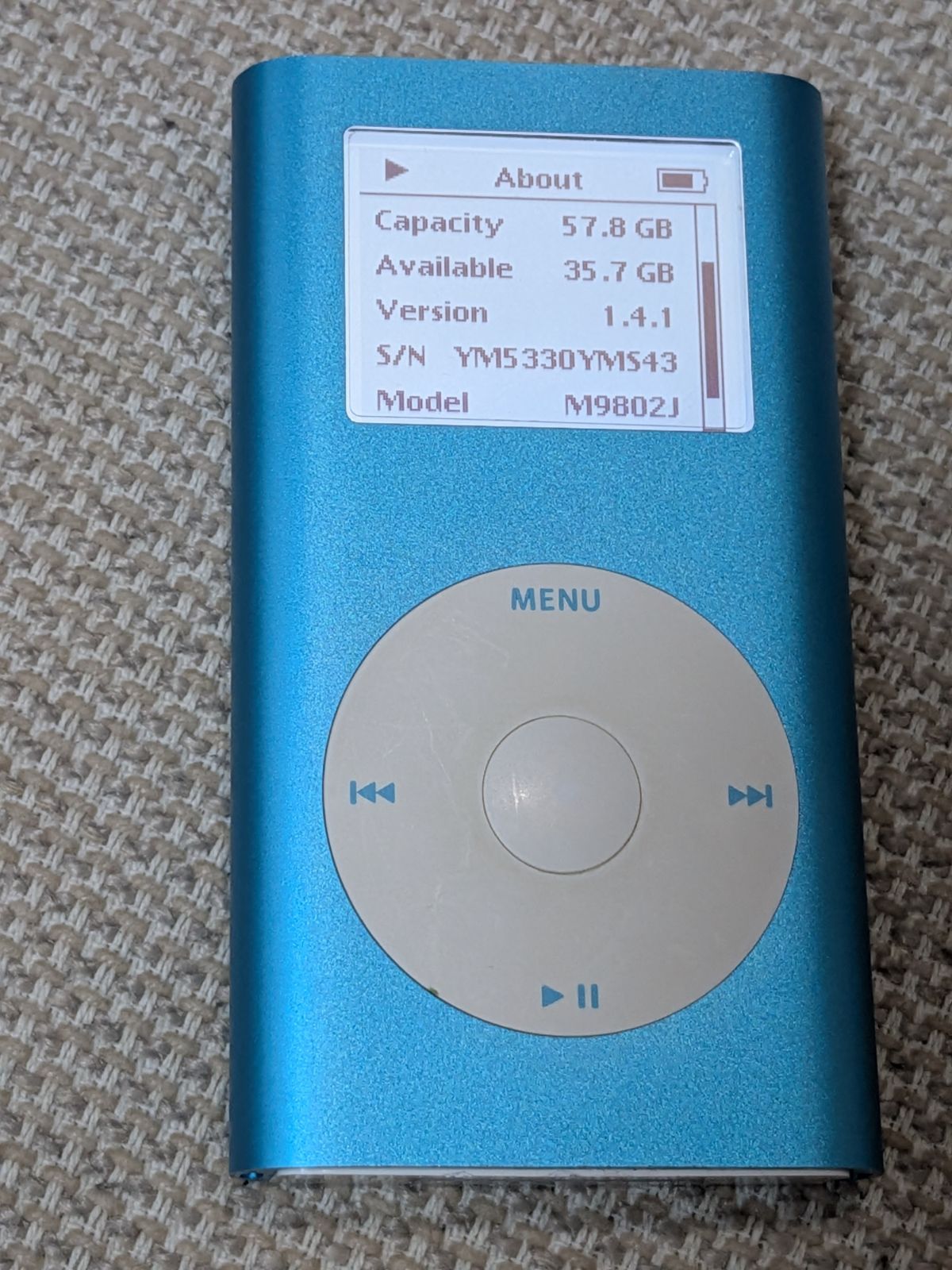 iPod mini 第2世代 64GB 新品バッテリー - メルカリ