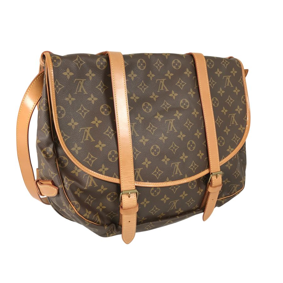 ルイ・ヴィトン LOUIS VUITTON モノグラム ソミュール 43 M42252 PVC