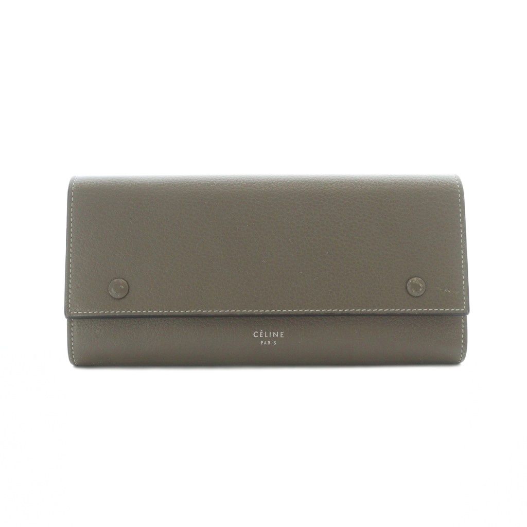 CELINE セリーヌ CELINE 長財布 二つ折り ラージフラップ 小銭 CELINE セリーヌ CELINE 長財布 二つ折り ラージフラップ 小銭