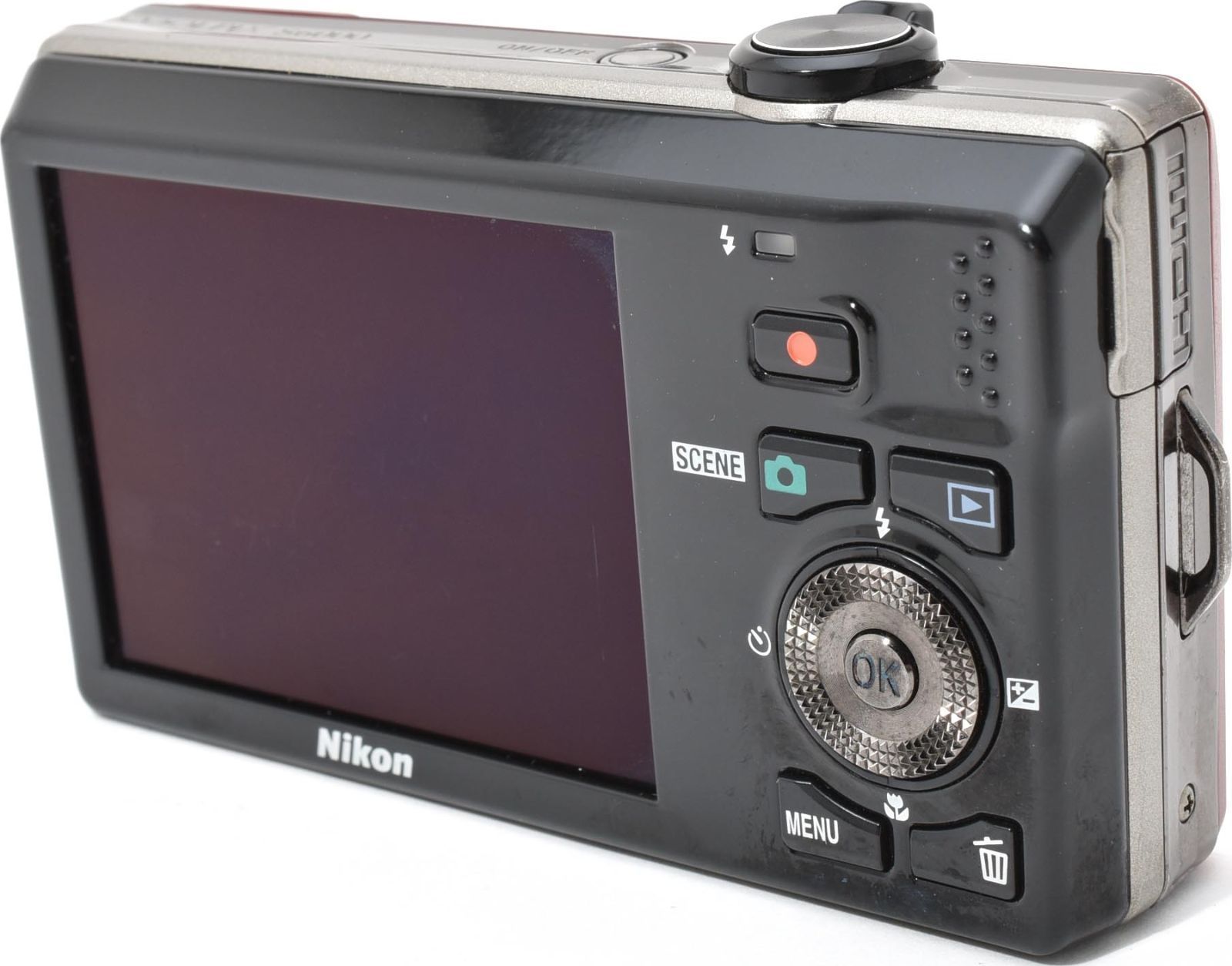L11[7097]2 ニコン Nikon COOLPIX S6000 レッド - メルカリ