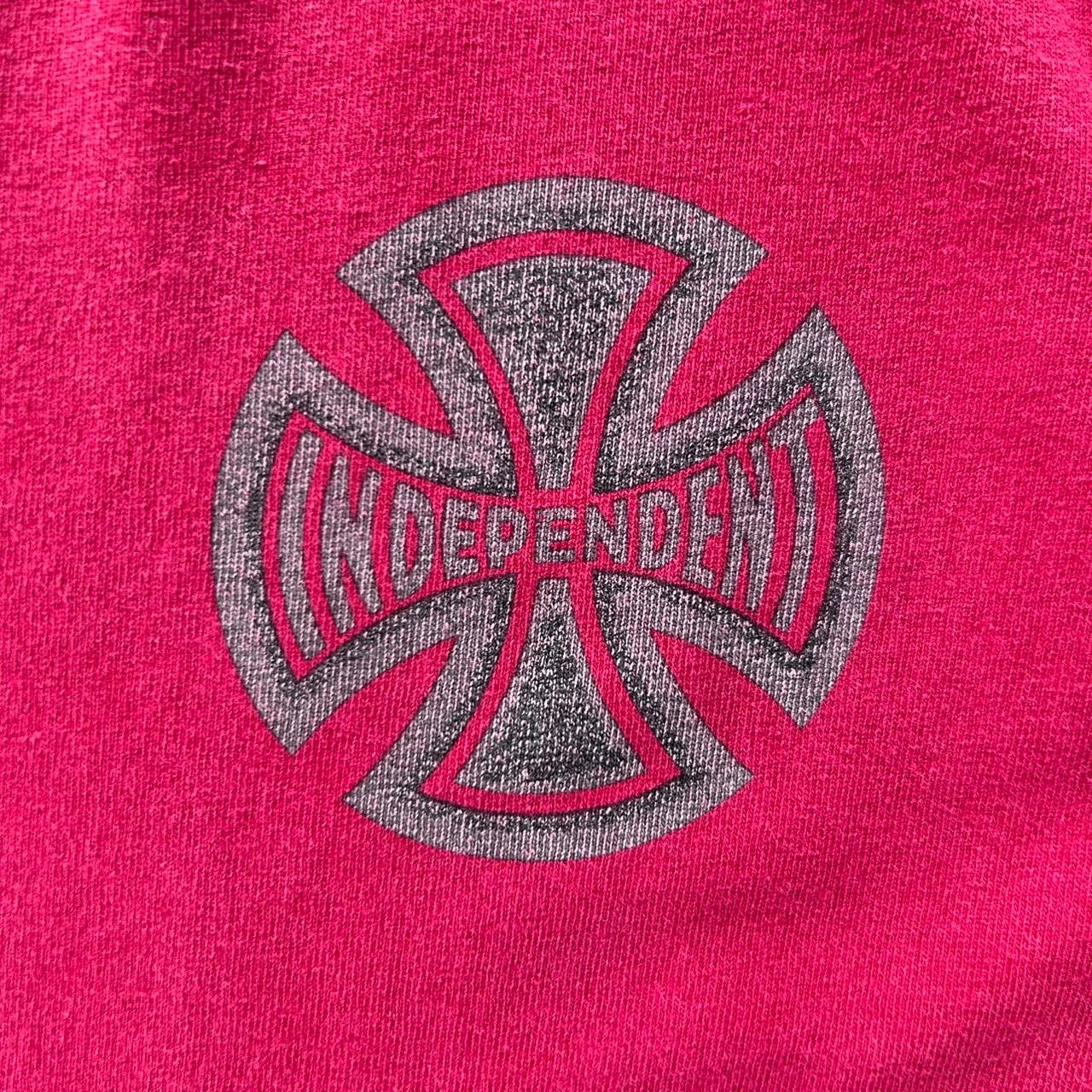 90s-00s Independent インディペンデント ヴィンテージ Tシャツ M 赤