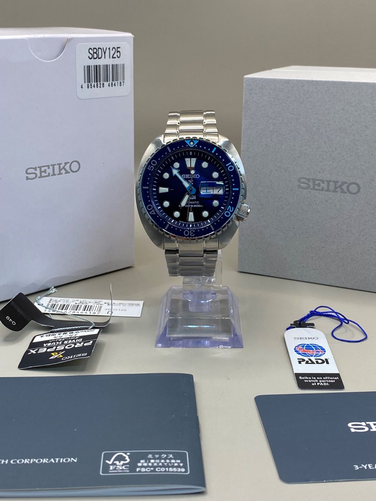 美品] SEIKO PROSPEX セイコ プロスペックス デイデイト 4R36-06Z0自動