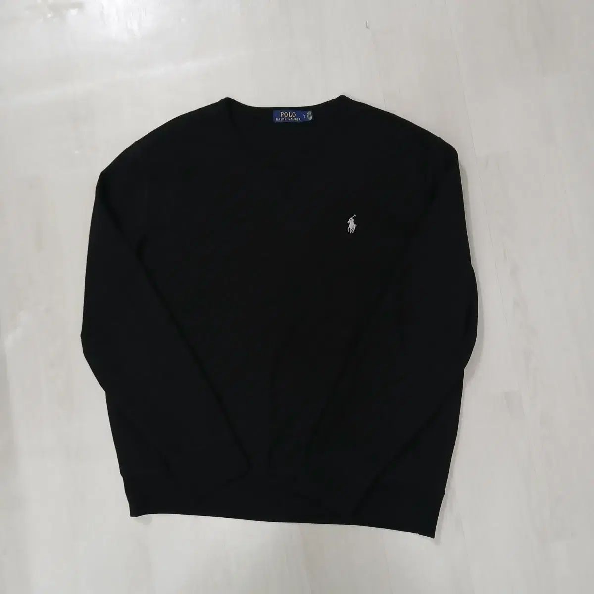 ポロラルフローレン ブラック スウェット 実寸105 - メルカリ