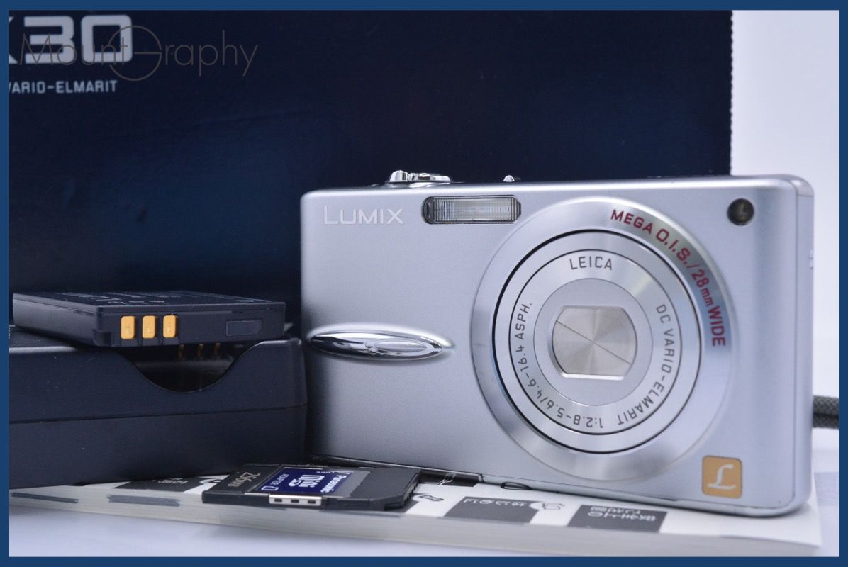 カメラ 【動作保証】 パナソニック Panasonic LUMIX DMC-FX30 同梱無料