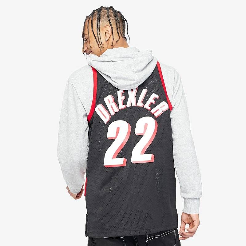 送料無料・匿名配送】M&N NBA ブレイザーズ ドレクスラー 91-92 復刻