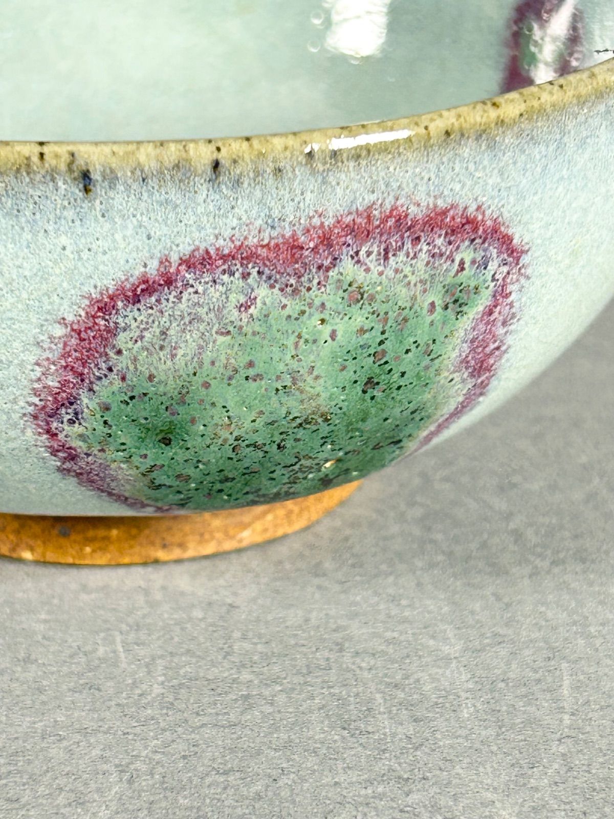 幽玄】鈞窯茶碗 合わせ箱 茶道具 抹茶碗 唐物 中国古玩 - メルカリ