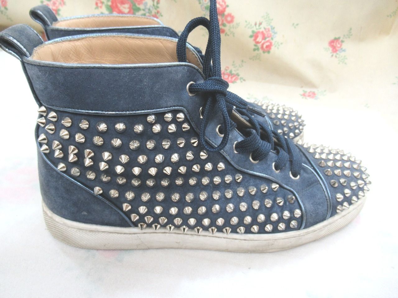 Christian louboutin LOUIS SPIKES スパイク スタッズ ハイカット