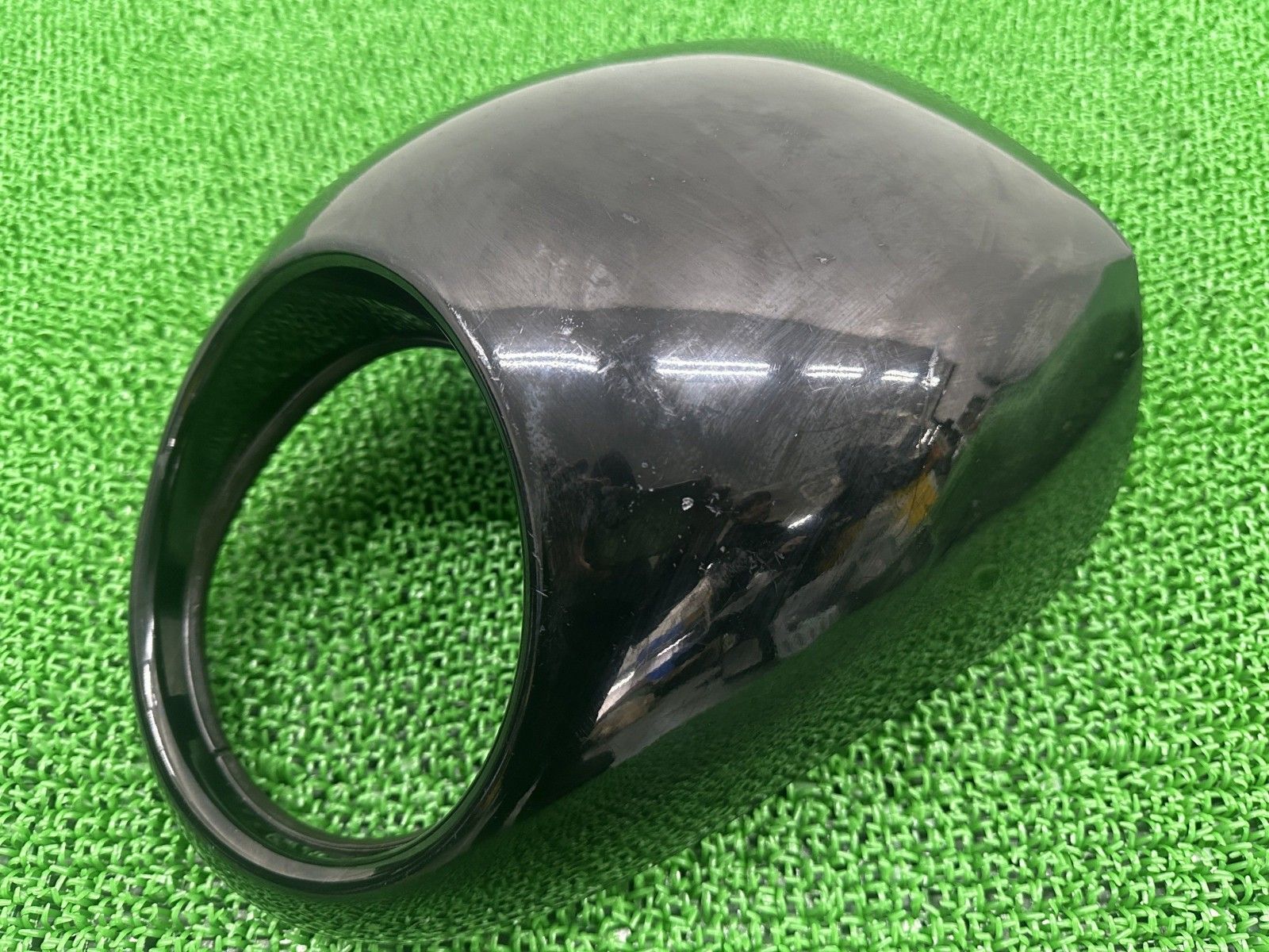スポーツスター　カウル　中古　カスタム ワールドウォーク製スポーツスター ビキニカウル 黒 社外 中古