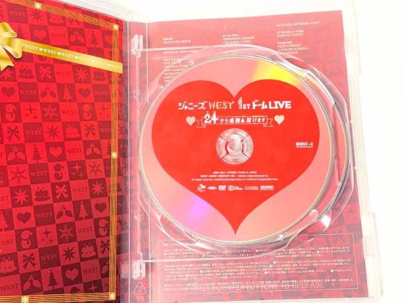 WEST. 通常盤 ライブDVD 10点セット まとめ売り なにわともあれ