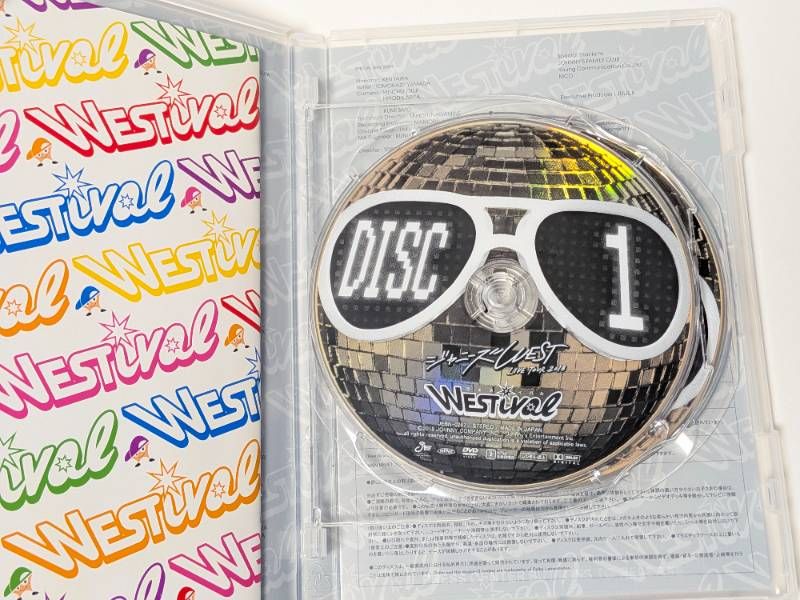 WEST. 通常盤 ライブDVD 10点セット まとめ売り なにわともあれ