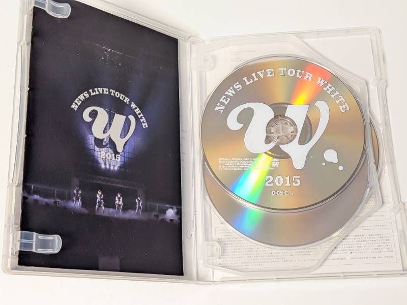 NEWS LIVE TOUR 2015 WHITE 通常盤 DVD - メルカリ