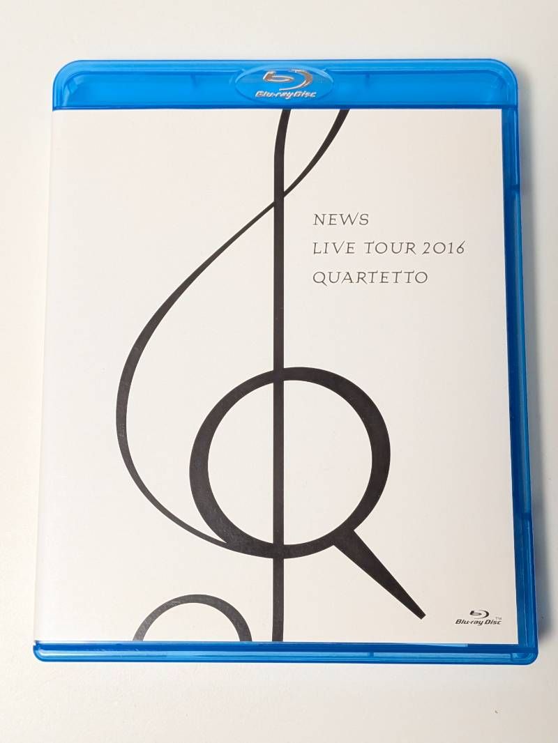 NEWS LIVE TOUR 2016 QUARTETTO 通常盤 Blu-ray - メルカリ