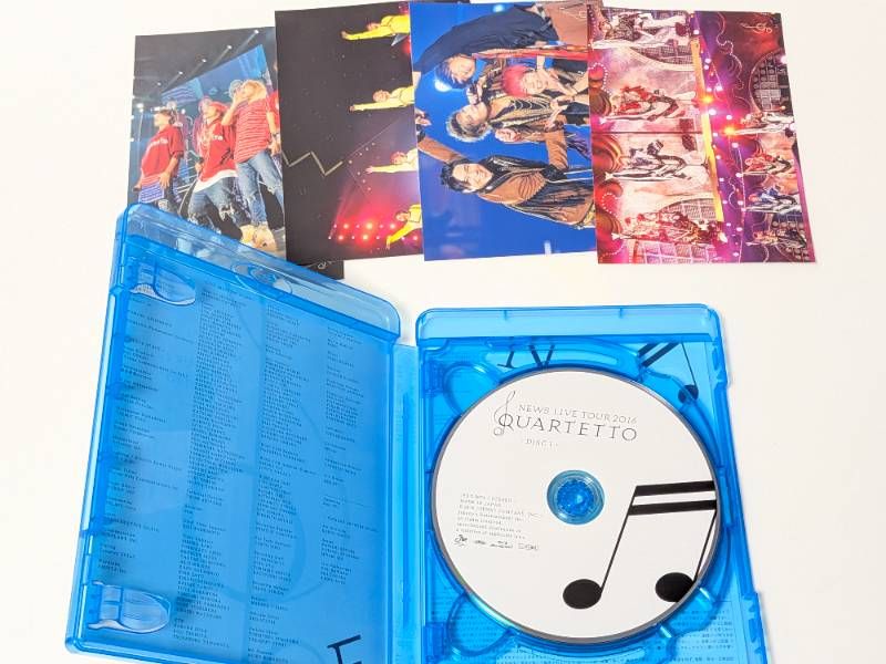 NEWS LIVE TOUR 2016 QUARTETTO 通常盤 Blu-ray - メルカリ