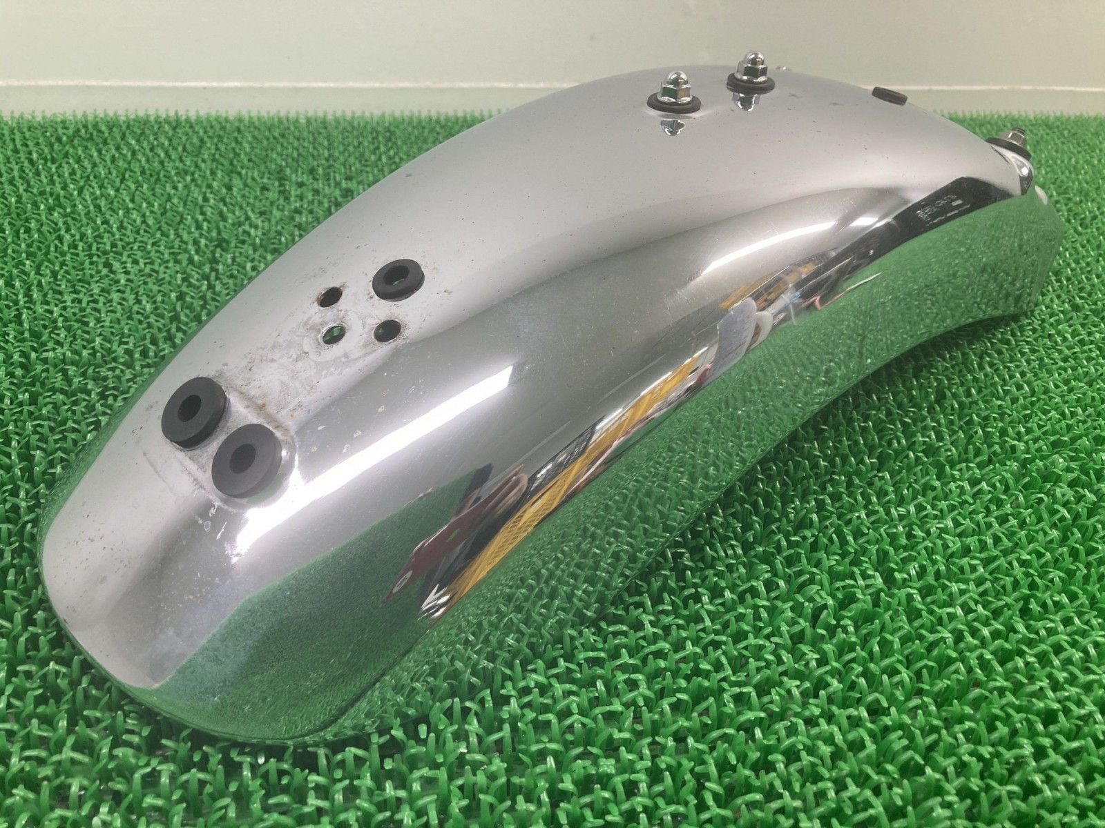 CB400SS リアフェンダー ホンダ 純正 中古 バイク 部品 NC41 メッキ