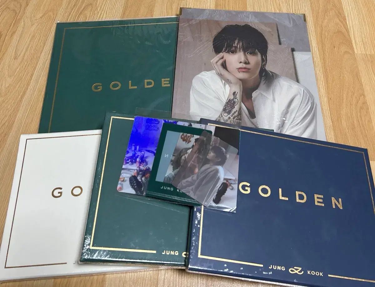 未開封 まとめ BTS ジョングク(JUNGKOOK・JK・グク) GOLDEN アルバム