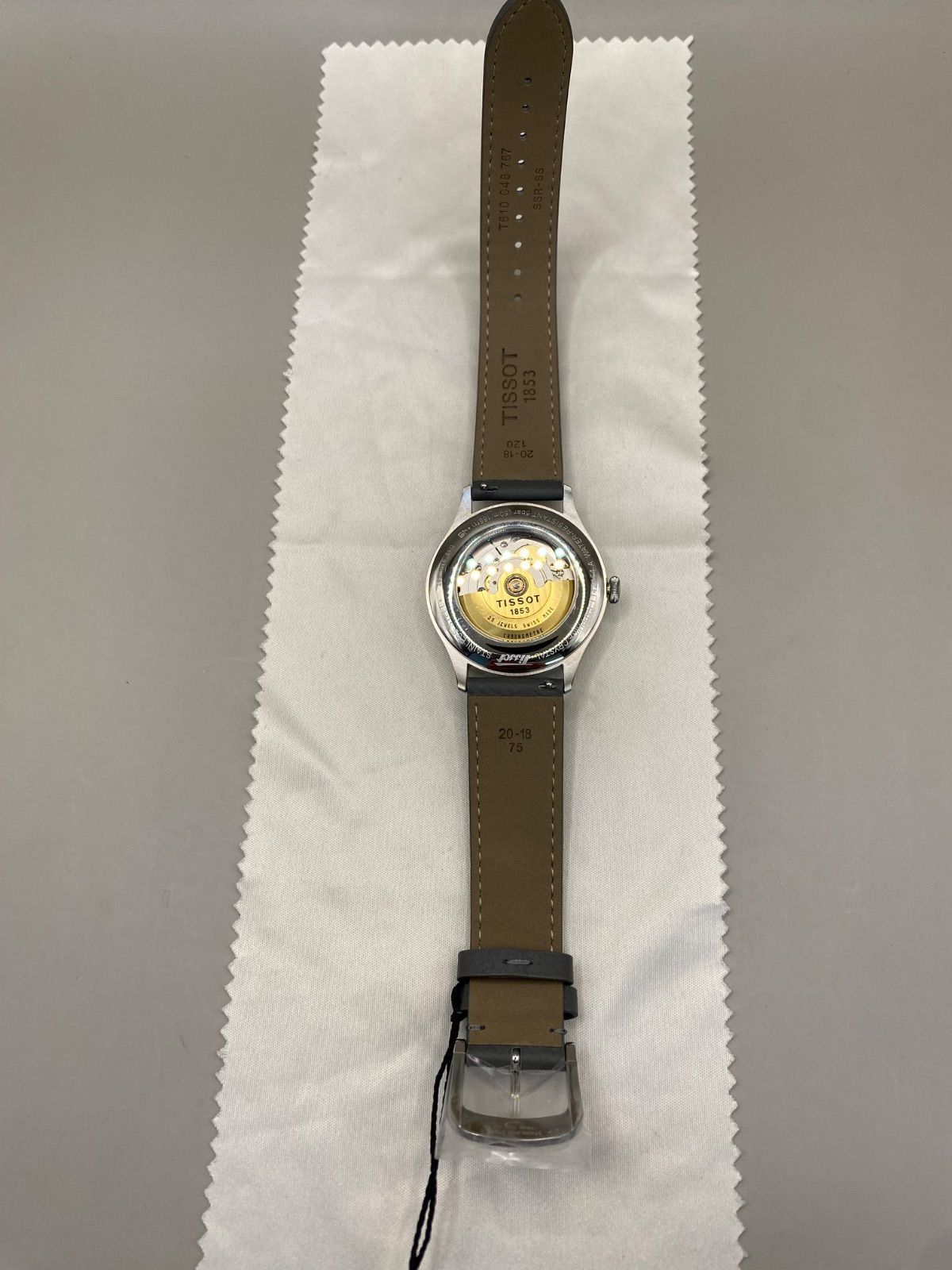  未使用品 TISSOT ティソ HERITAGE ヘリテージ 1938 39MM T142.464.16.332.00 自動巻き 羽織り 自動巻き時計 腕時計(アナログ)