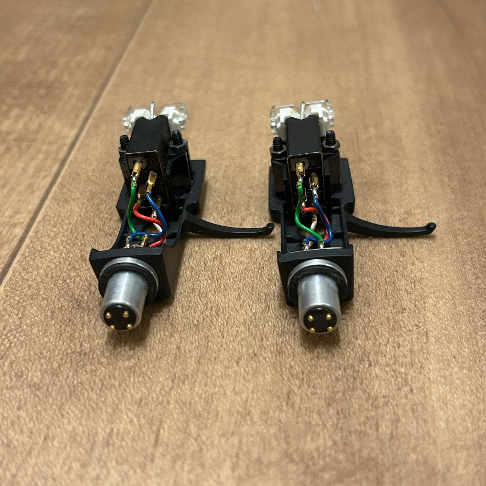 SHURE M44-7 2個セット テクニクス純正ヘッドシェル付き - メルカリ