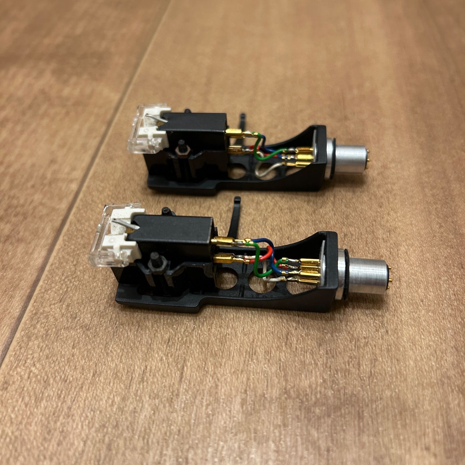 SHURE M44-7 2個セット テクニクス純正ヘッドシェル付き - メルカリ