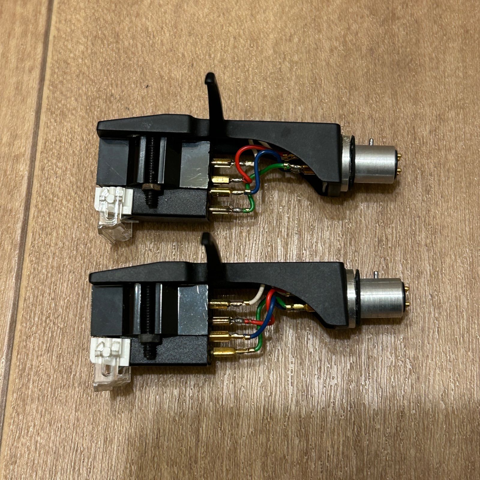 SHURE M44-7 2個セット テクニクス純正ヘッドシェル付き - メルカリ