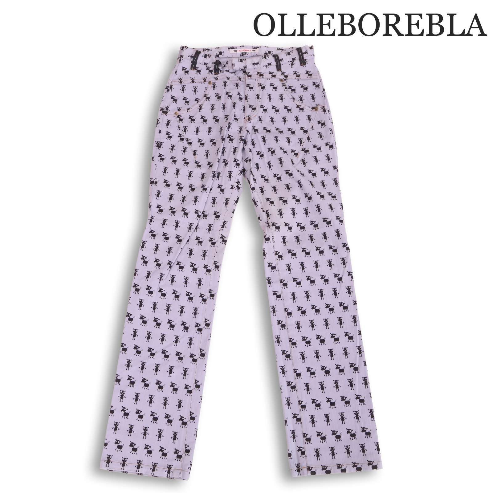 OLLEBOREBLA オレボレブラ アルベロベロ ぶたさん♪ 総柄 ストレッチ