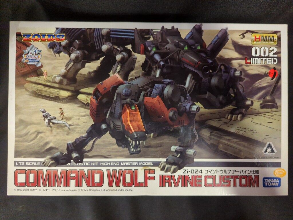 コトブキヤ 1/72 HMM Zi-024コマンドウルフ アーバイン仕様 002L