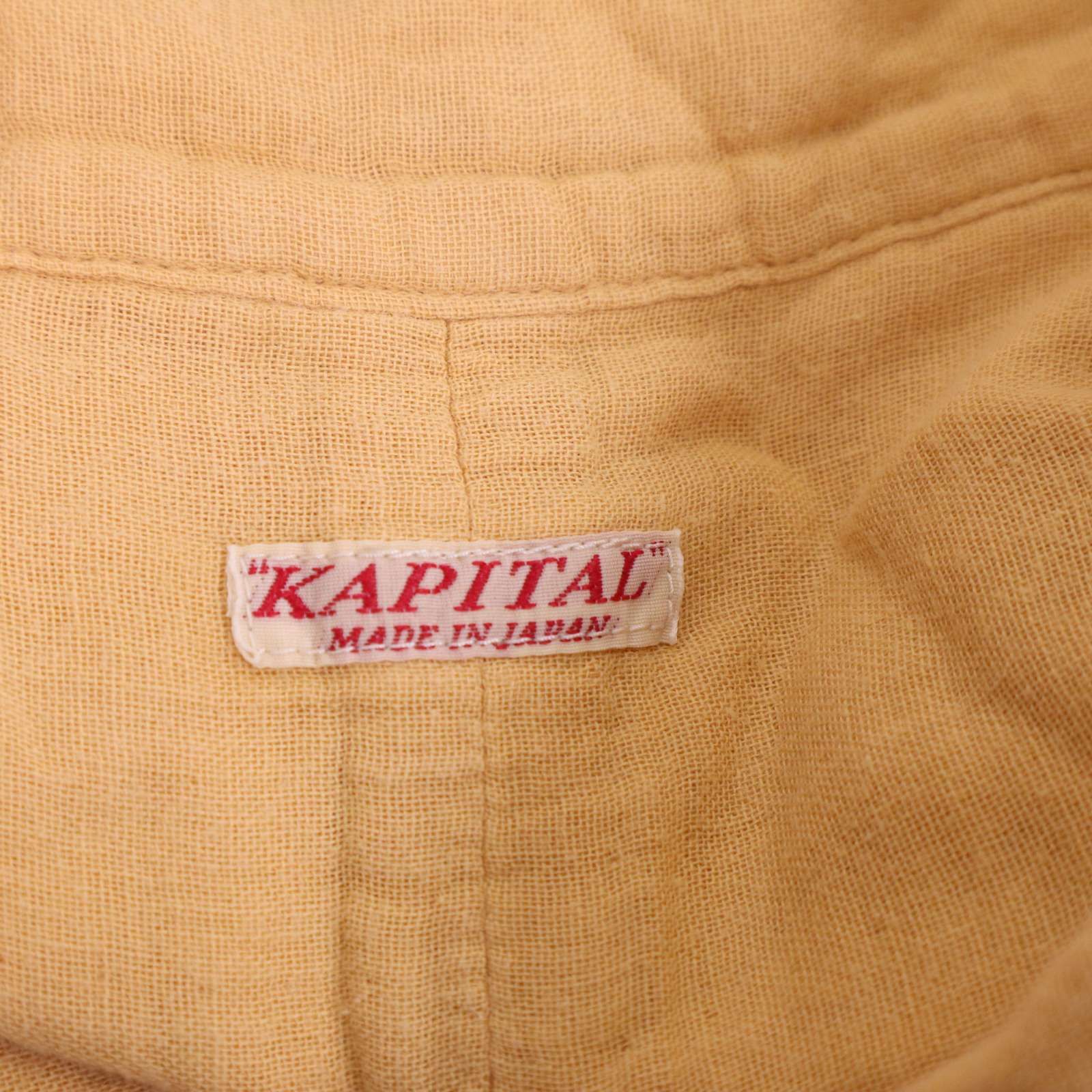 KAPITAL キャピタル 通年☆ 燕尾 スワローテール 長袖 ロング デザイン
