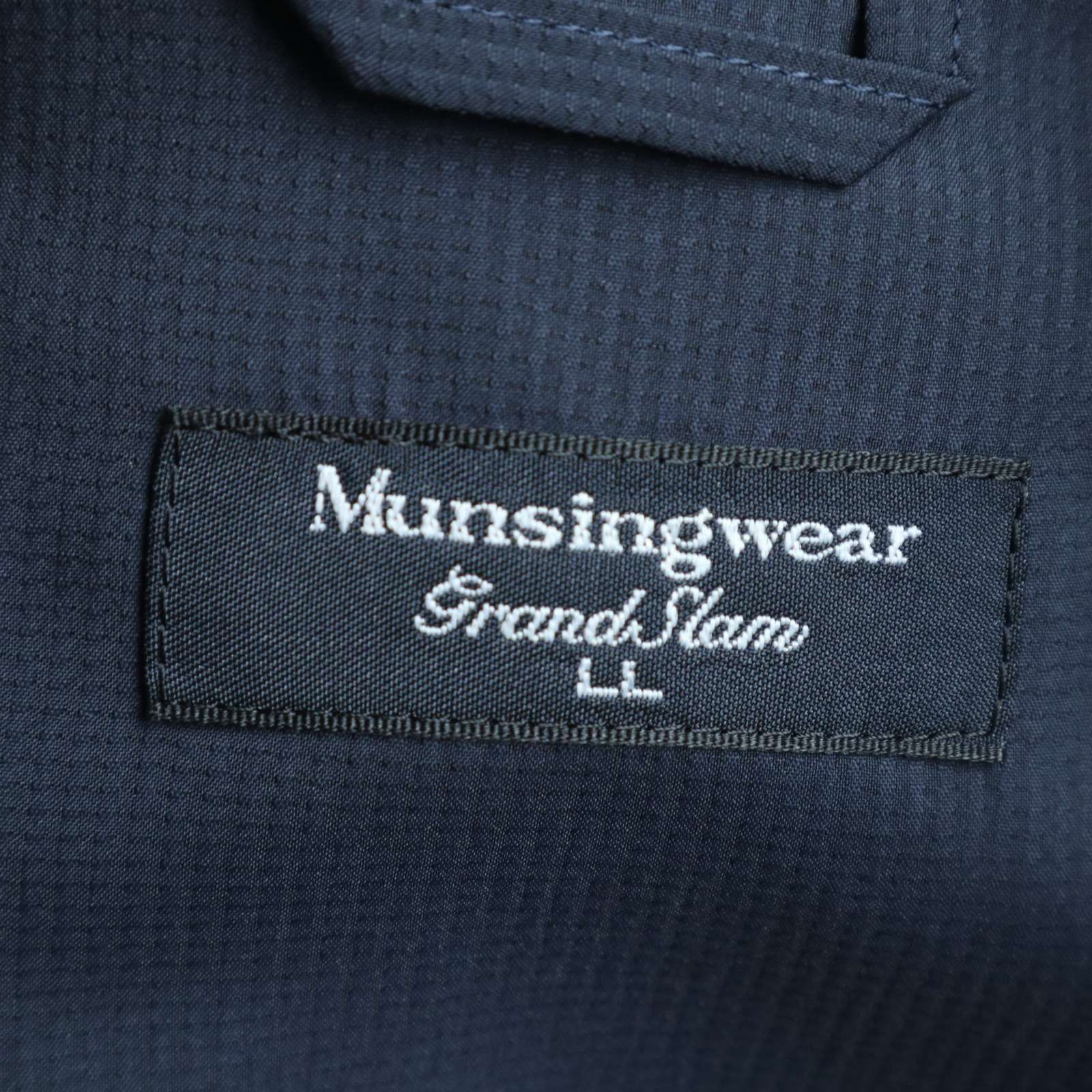 Munsingwear マンシングウェア ゴルフ 春夏☆ メッシュ切替 ロゴ刺繍