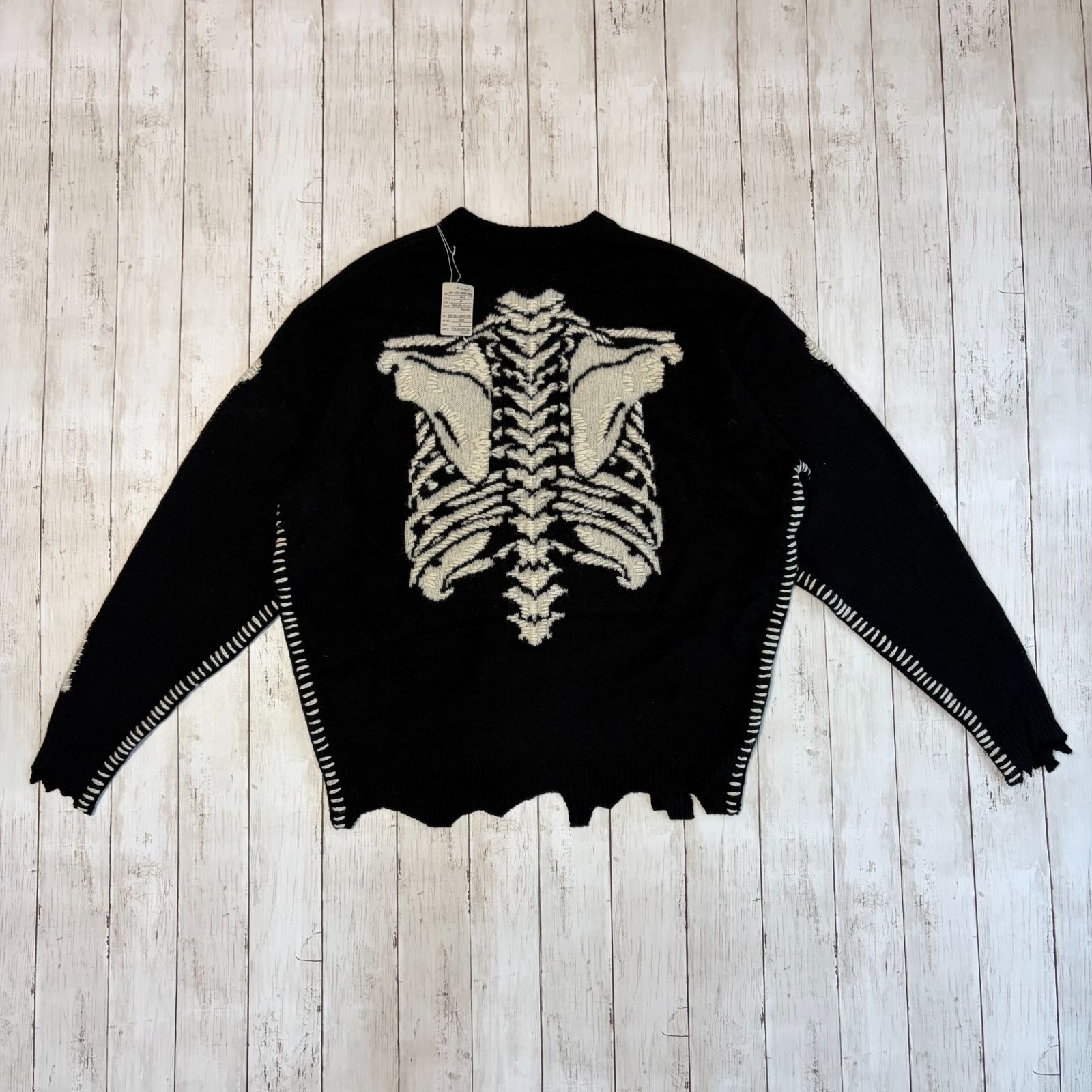 タグ付き SAINT MICHAEL VLONE KNIT BONE セントマイケル ボーンニット