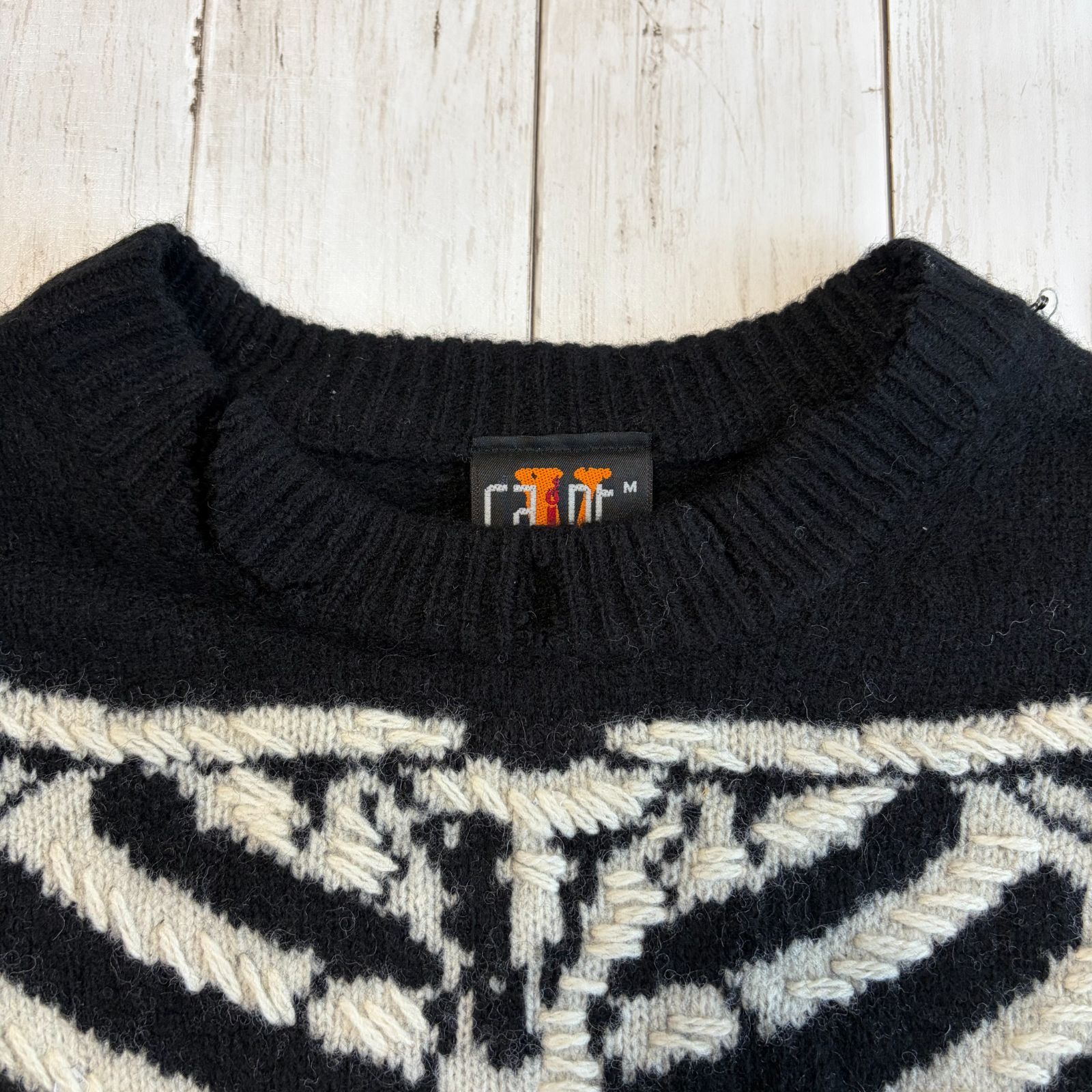 タグ付き SAINT MICHAEL VLONE KNIT BONE セントマイケル ボーンニット