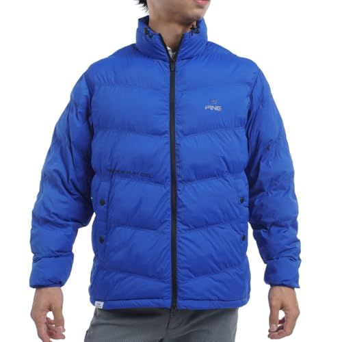 新品 [ピン アパレル] メンズ 中綿 フルジップブルゾン (ストレッチ性