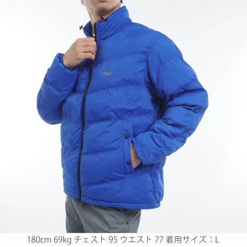 新品 [ピン アパレル] メンズ 中綿 フルジップブルゾン (ストレッチ性