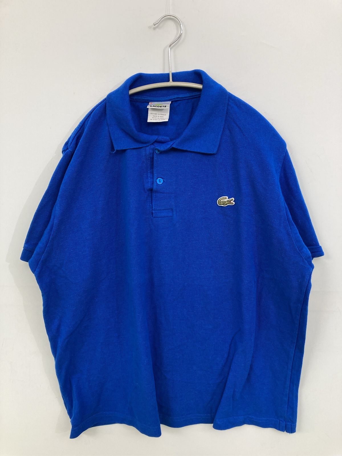LACOSTE（ラコステ） LACOSTE ラコステ ポロシャツ 5 ブルー 半袖