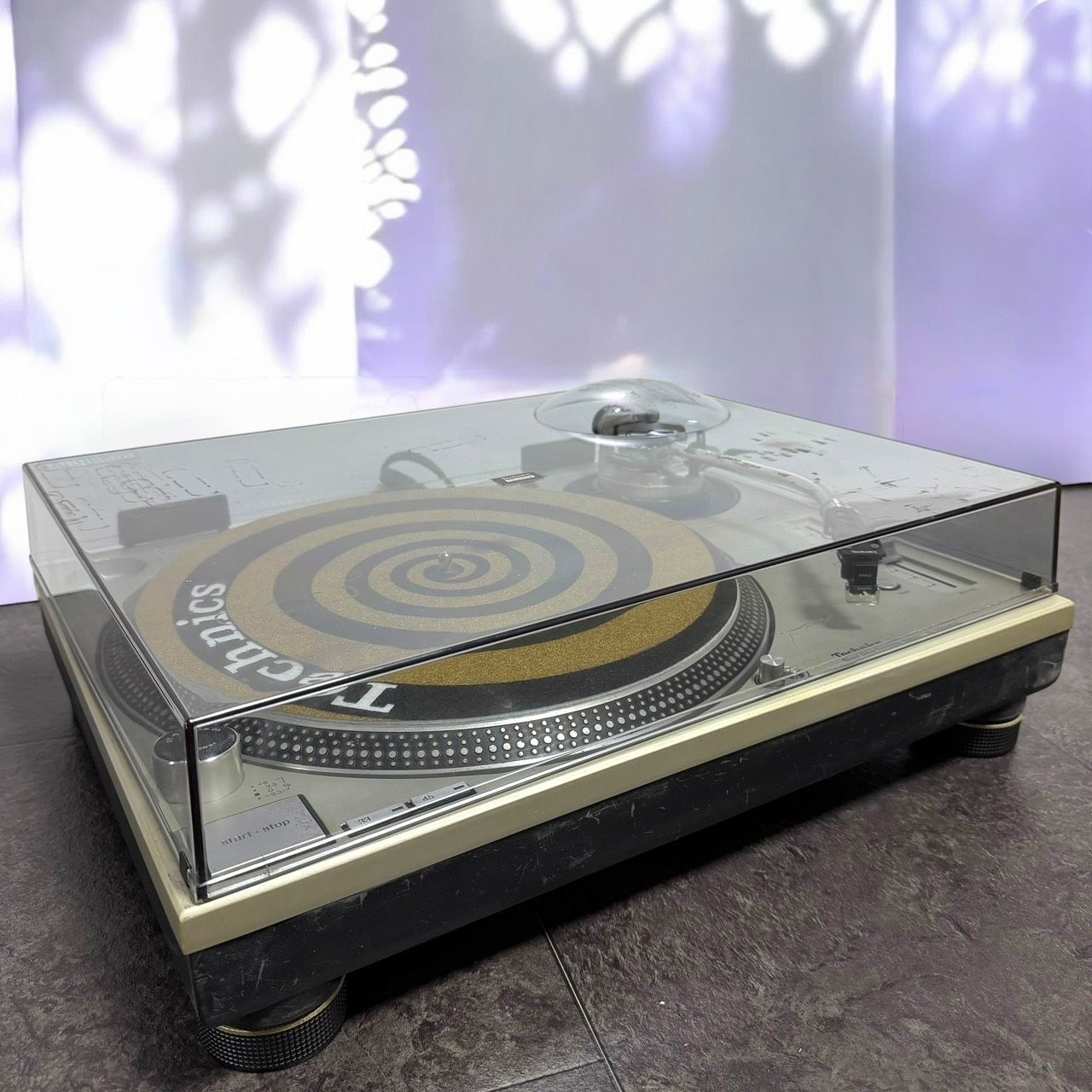 ☆送料無料 動作品 TECHNICS テクニクス SL-1200MK3D S シルバー SHURE