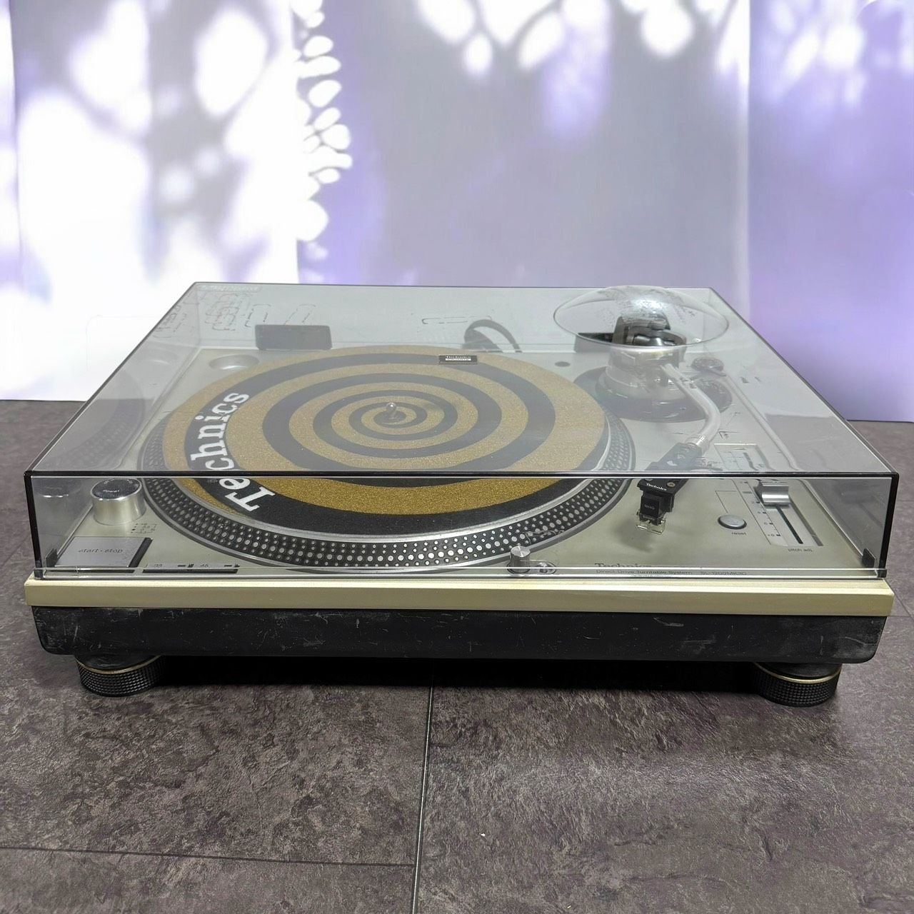 ☆送料無料 動作品 TECHNICS テクニクス SL-1200MK3D S シルバー SHURE