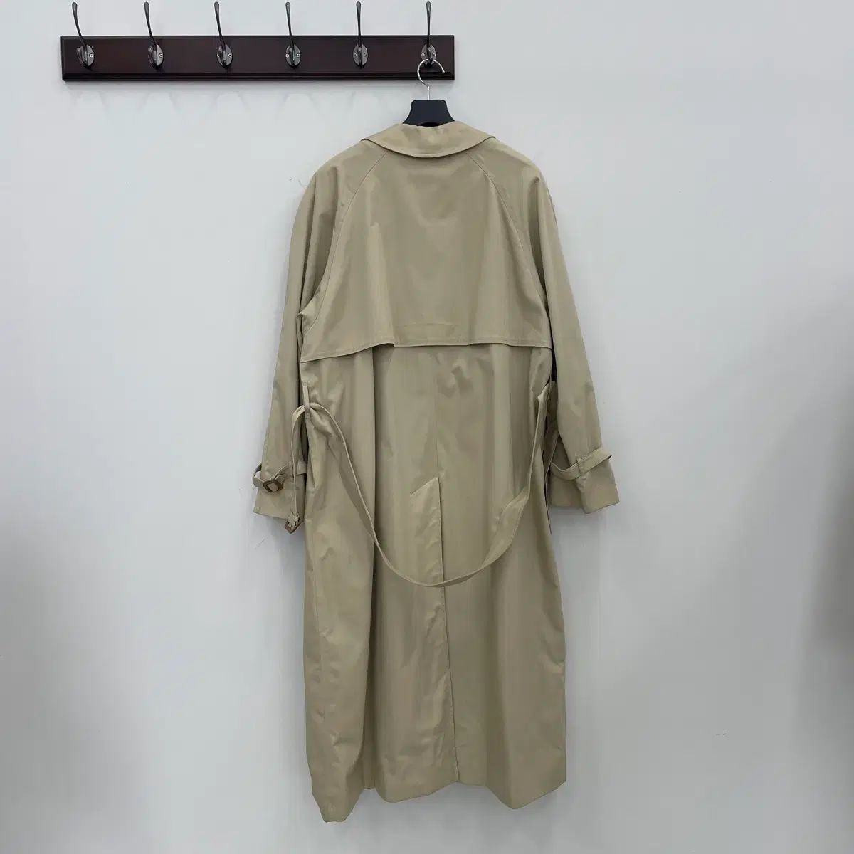 トレンチコート ダブルブレスト ベルト ベルト付き ダブル (Burberry