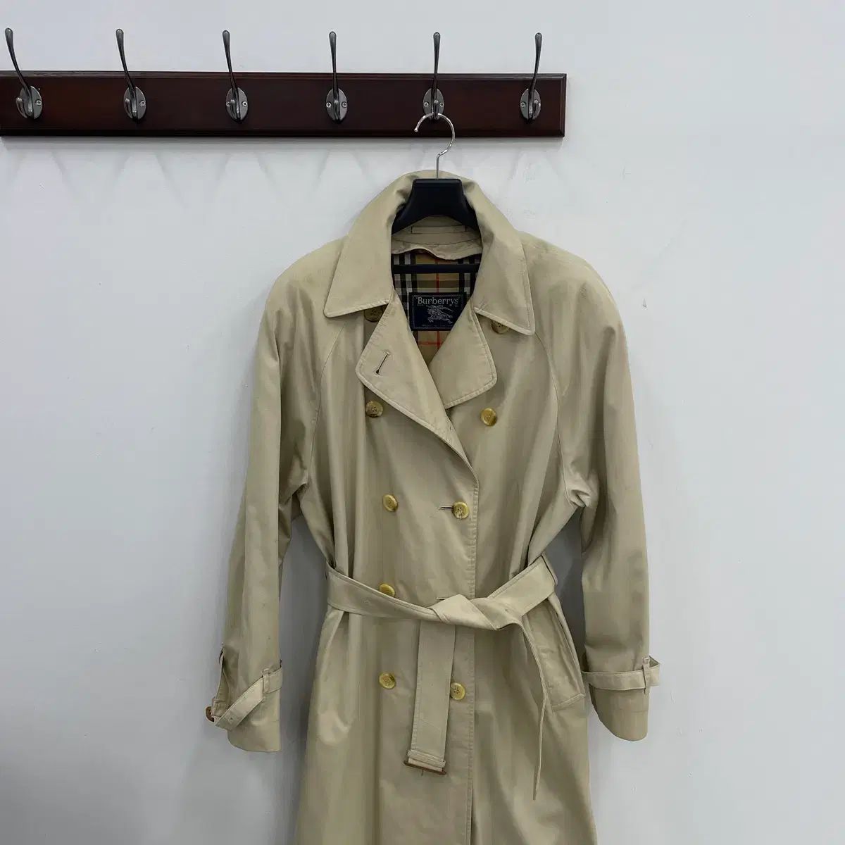 BRBERRY LONDON バーバリー トレンチコート ダブルブレスト ベルト トレンチコート ダブルブレスト ベルト ベルト付き ダブル (Burberry