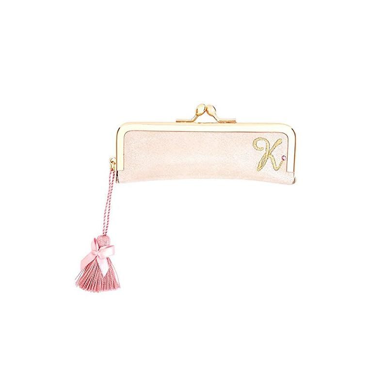 【新品】 Cyalel Yahata シャレールヤハタ がま口 印鑑ケース イニシャル刺繍 ピンク 実印 認印 銀行印入れ レディース かわいい おしゃれ 10.5mm 12mm 13.5mm 朱肉付き ギフト 日本製 K ピンク 0