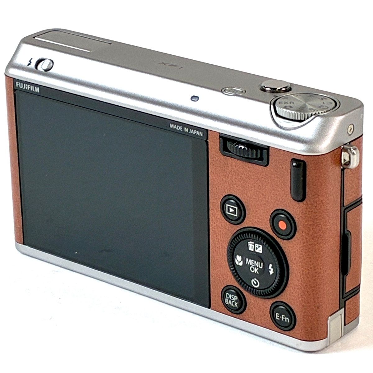 富士フイルム FUJIFILM XF1 ブラウン コンパクトデジタルカメラ 【中古